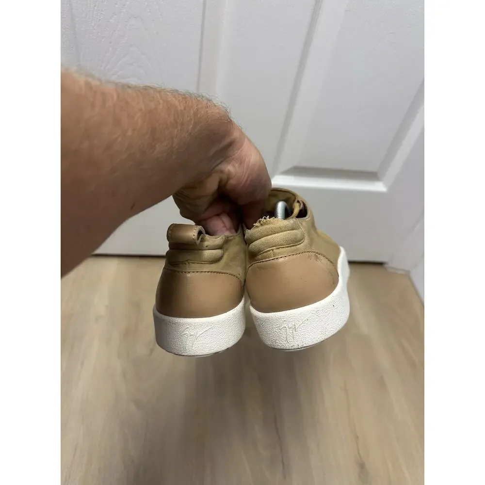 Giuseppe Zanotti Brown Suede Men's Sneakers EU 43 US 10